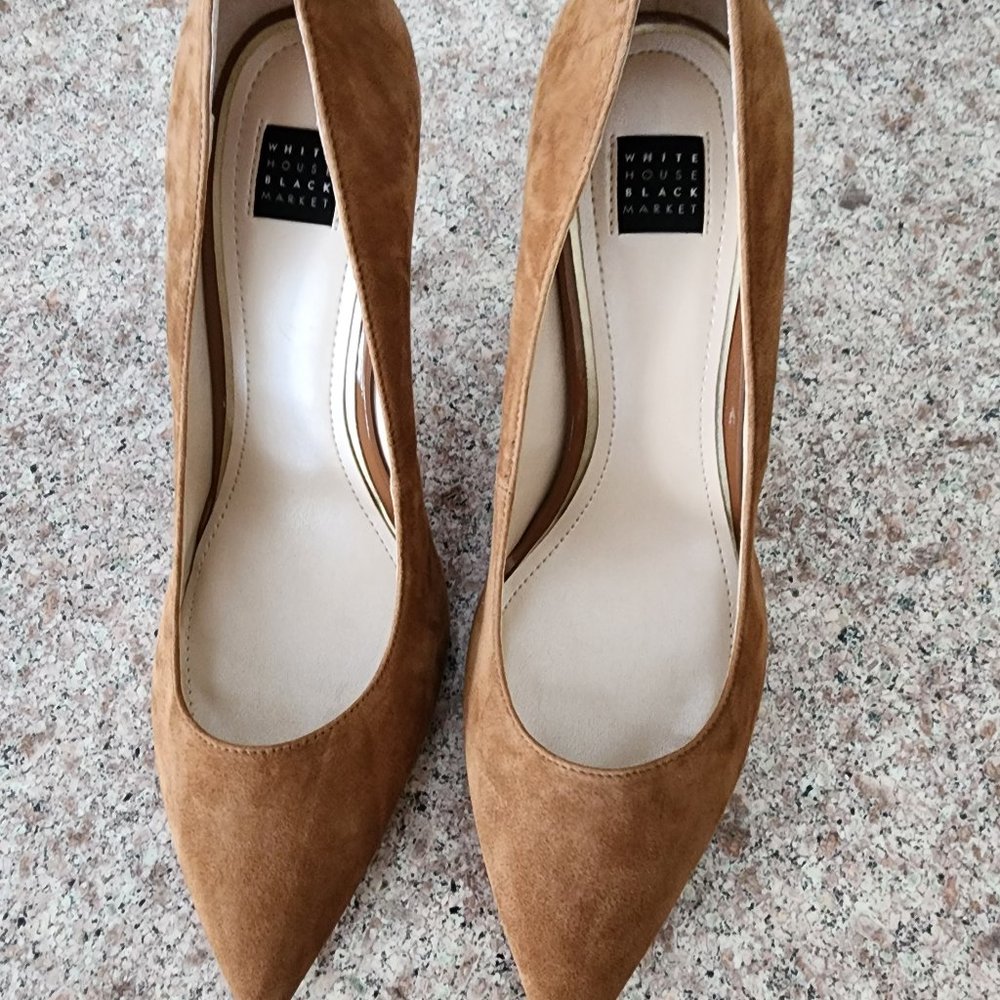 Tan Suede Heels